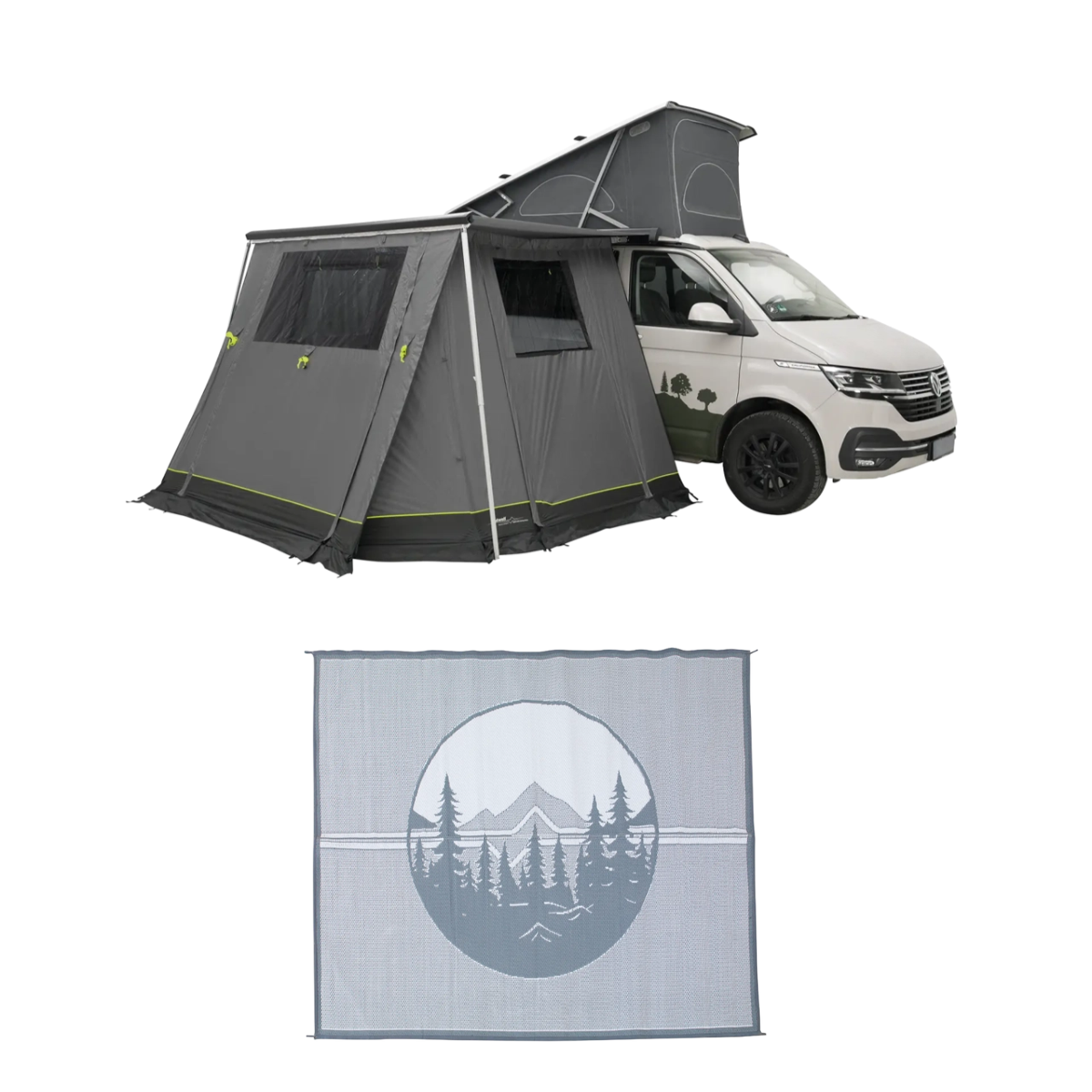 Outwell Busvorzelt Markisenvorzelt Backroads Awning Room inkl. Teppich - 111508
