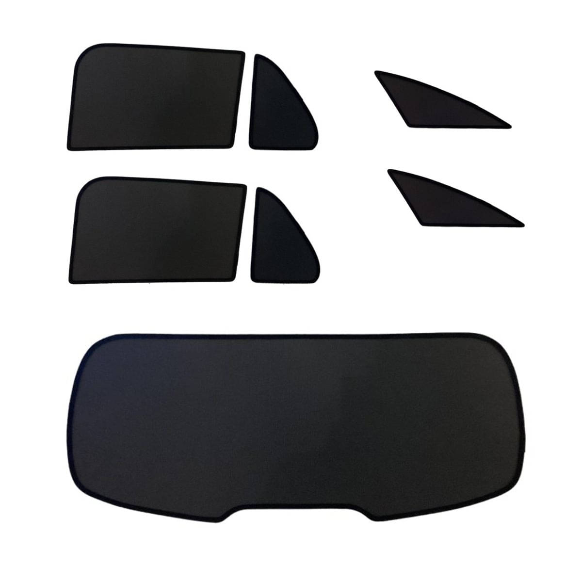 WINDESA SunClip Sonnenschutz - Sichtschutz Mercedes E-Klasse T-Modell ab Bj. 2023 Set ABC - sun-10288abc