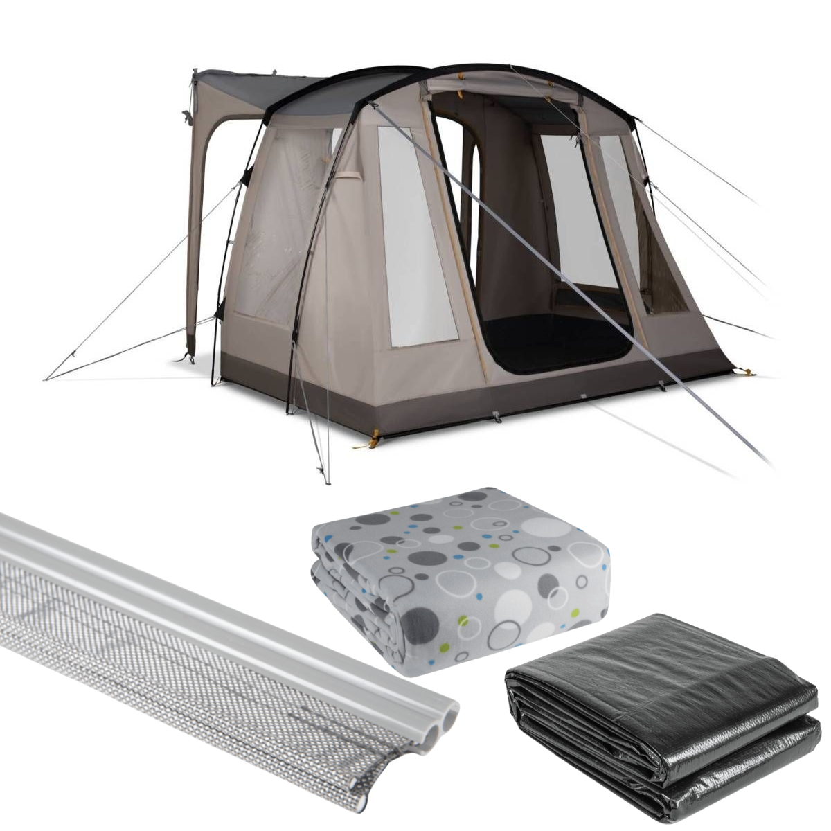 KAMPA Busvorzelt Waypoint Low - CampingFactory-Starter-Edition