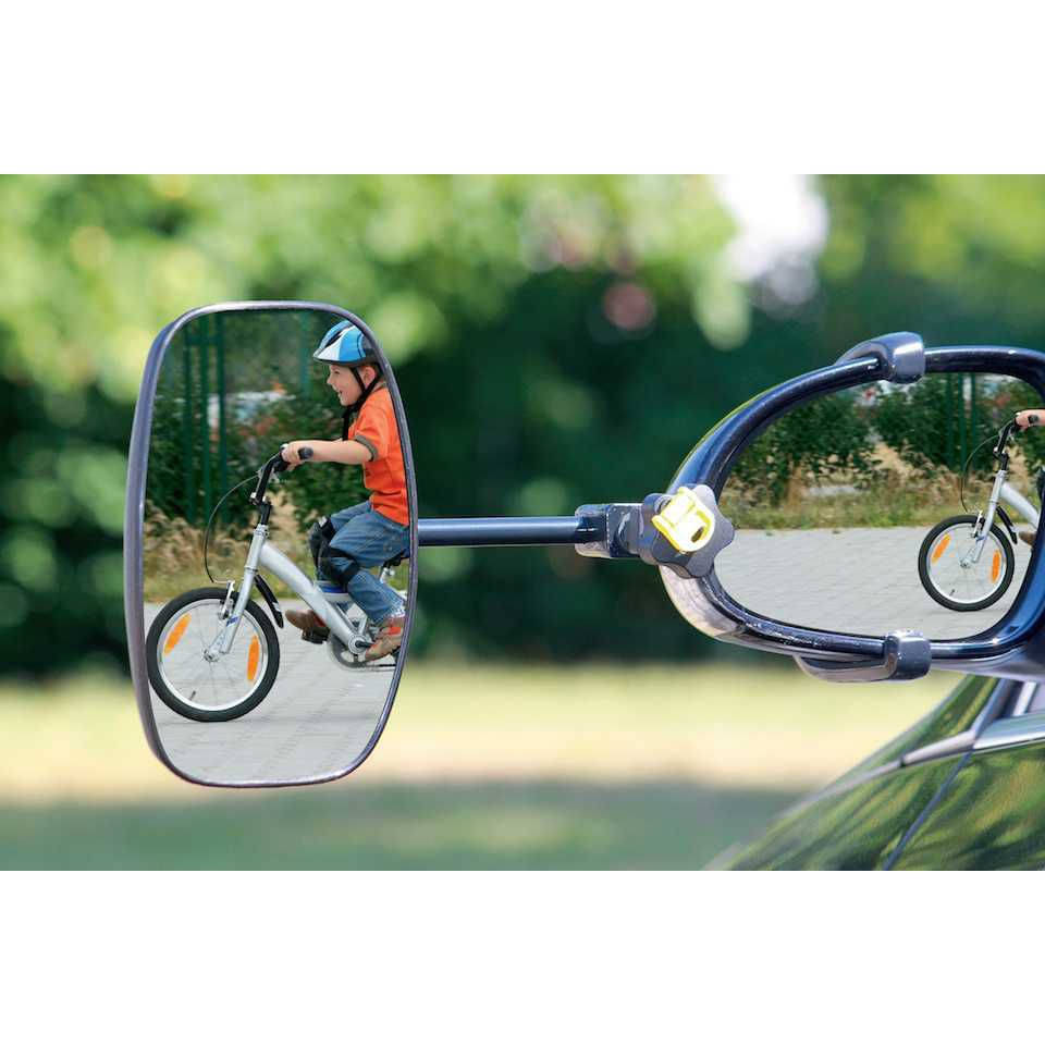 EMUK XL Spiegel 102300 Caravanspiegel XL fuer Fahrzeuge mit Wohnwagen