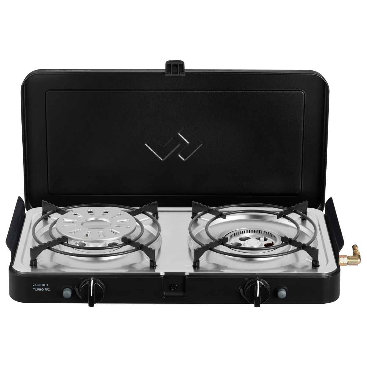 CADAC 2 Cook 3 Turbo FFD Stove 30mbar inkl. Schlauch Gas-Aussensteckdose 300 cm - 203F2C-10-EF 8524