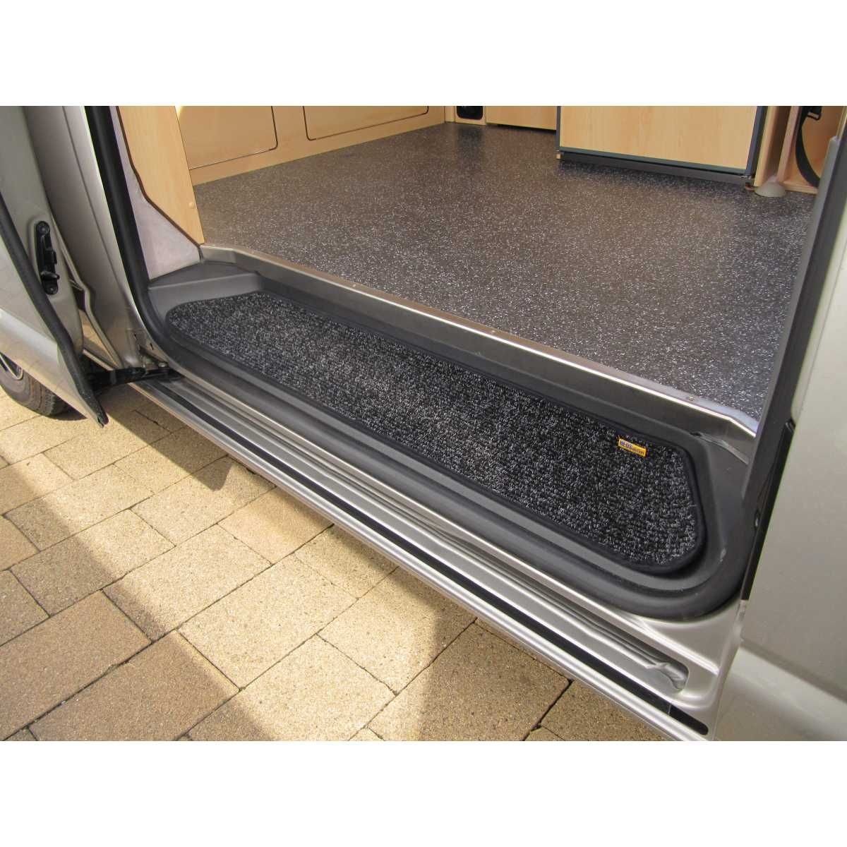 HEOSolution HEOSdoor mat Einstiegmatten fuer den Einstiegsbereich des Fahrerhauses und der Seitentuer VW T5 - T6 3er-Set - 12161