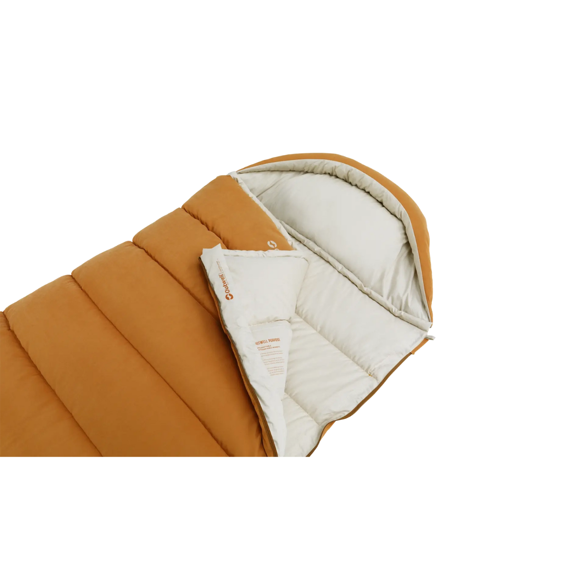 Outwell Constellation Prime Yellow Deckenschlafsack- Zipper links- 230x85 cm - 230506