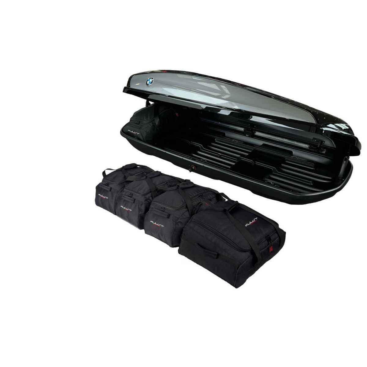 KJUST Dachboxen Taschen Set fuer Dachbox BMW 82732406460 420L 5er-Set - 13178