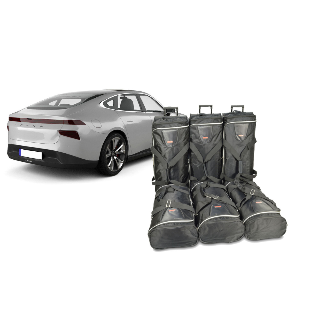 Car Bags X10101S XPENG P7 Limousine Bj- 21- Reisetaschen Set- Auf Ihr Auto massgeschneidert- Das Original