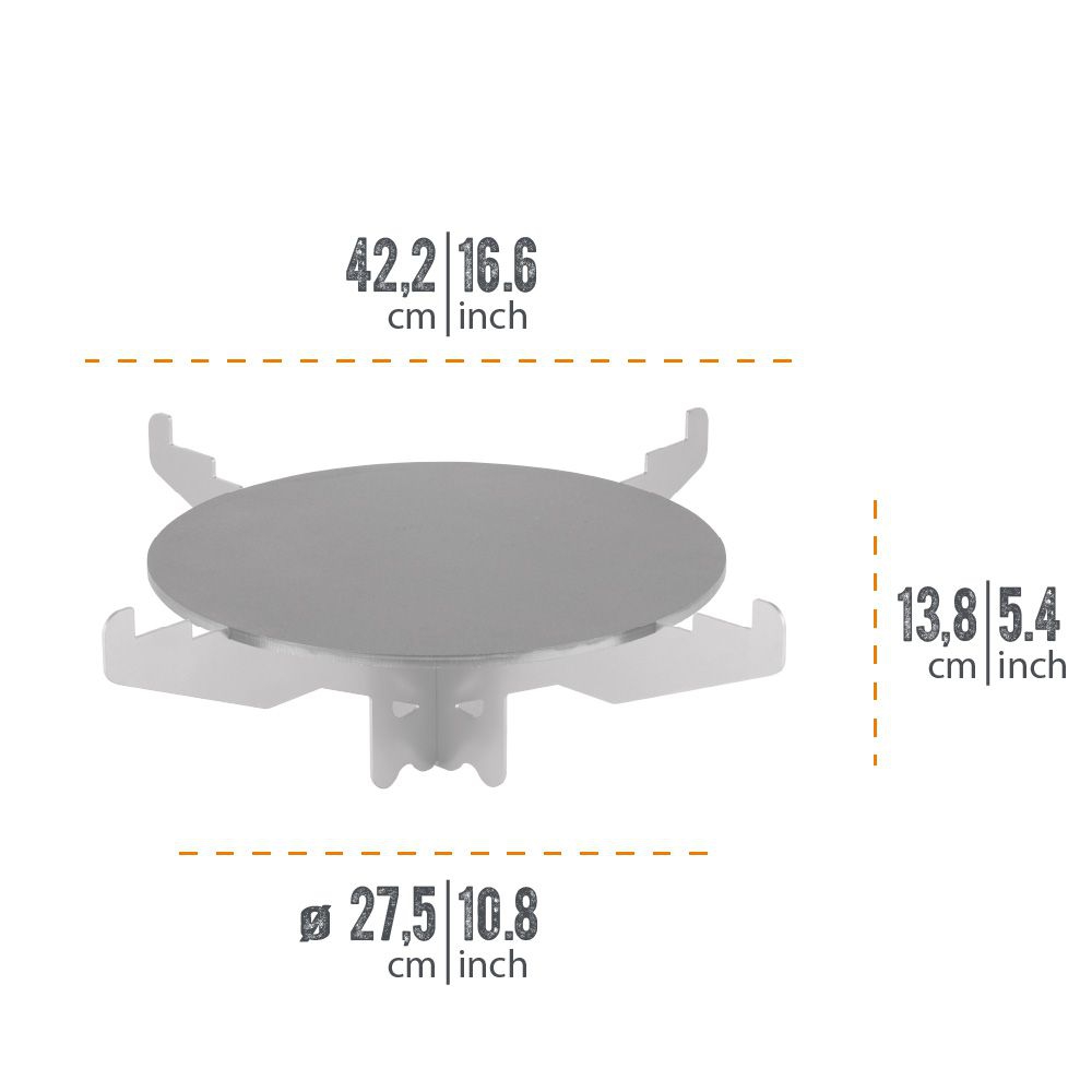 PETROMAX Raketenofen Grillplatte - rf33-plate