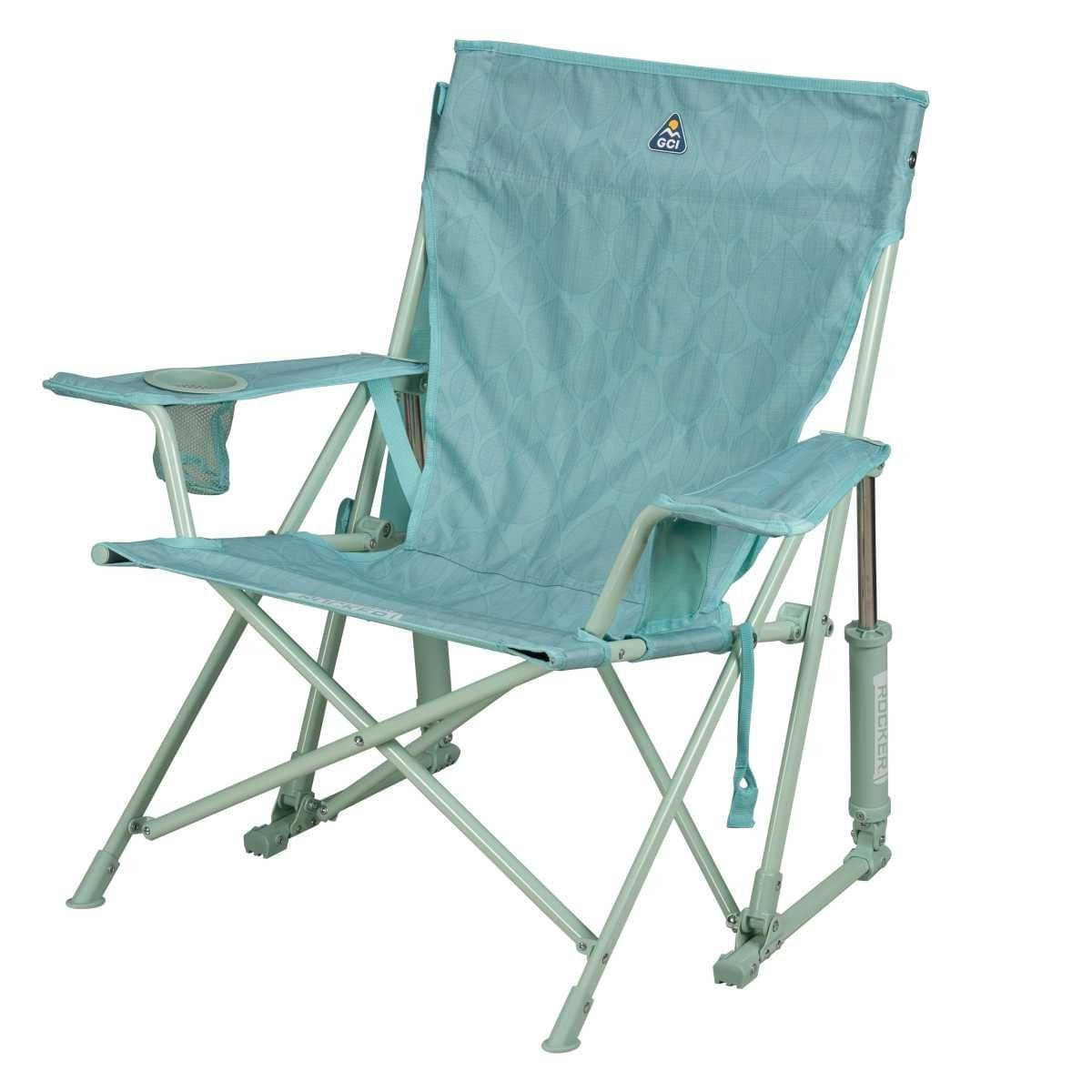 GCI faltbarer Schaukelstuhl Kickback Rocker Leaf Pastel Green - 410331
