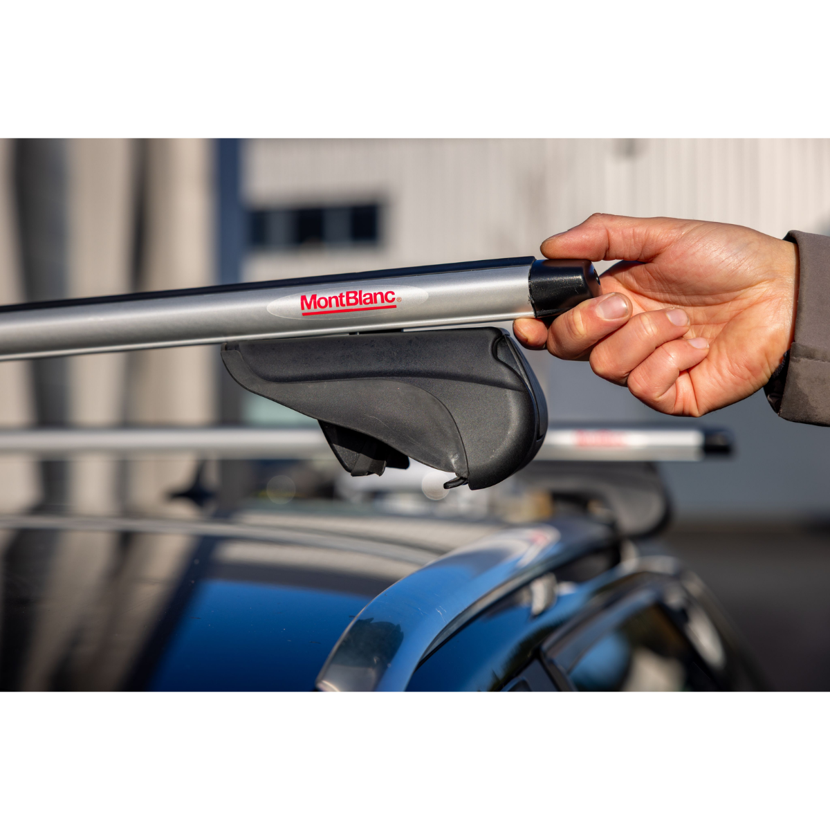 Mont Blanc Dachtraegersystem fuer integrierte Dachreling Activa Readyfit 202 Alu - 241692