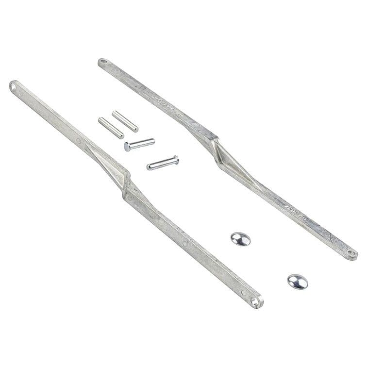 DOMETIC reserveonderdeel uitzethendel (links/rechts) met bevestigingsdelen voor Midi Heki Dometic Seitz Drucktaster mit Montageteilen fuer Mini Heki