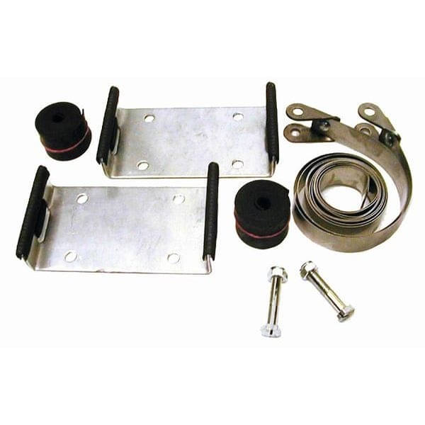 Metall Tankhalter GUG fuer Brenngastank bis ø 300 mm