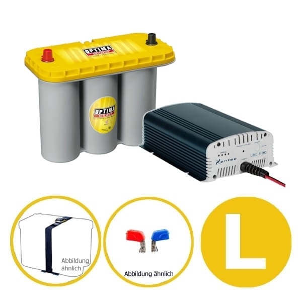 Power Energy Set 75 Ah YELLOW L Optima Xenteq Power Energy Set 75 Ah YELLOW L Optima Xenteq Bord- und Antriebsbatterie