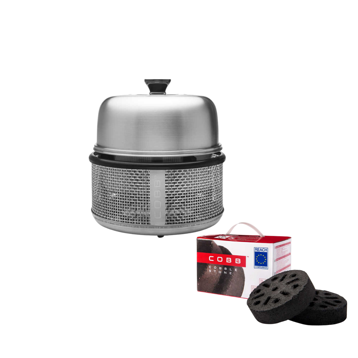 COBB Premier Air Deluxe und Griddle Premier - und Cobble Stone