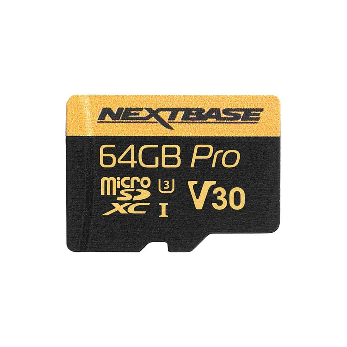 NEXTBASE 64 GB U3 microSD-Karte Industrie-Standard - NBDVRS2SD64GBU3