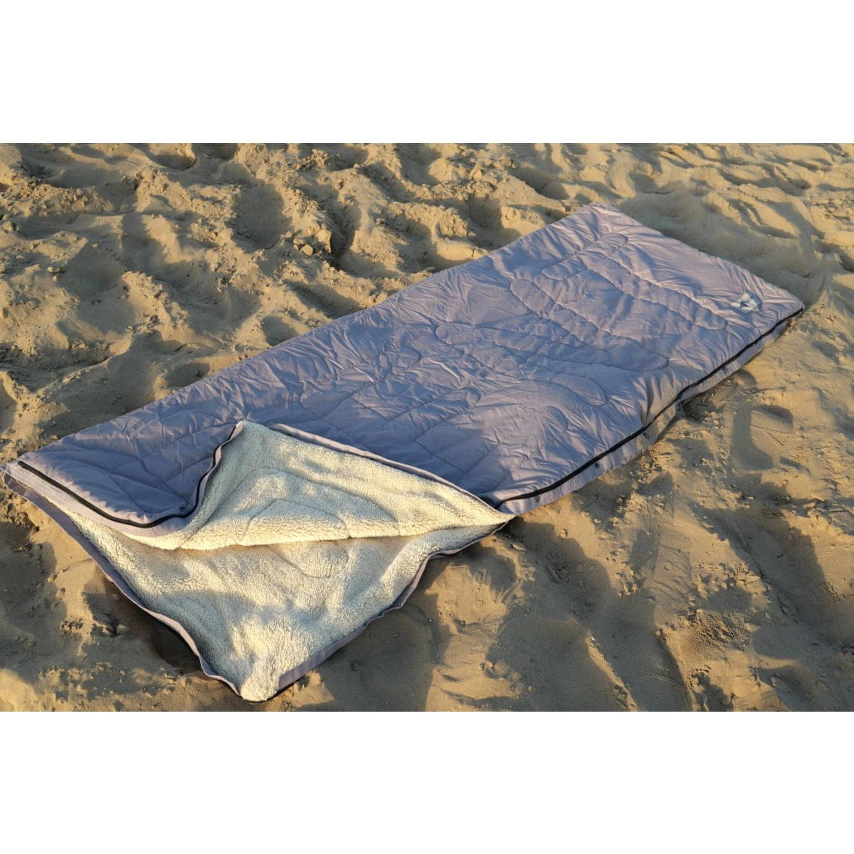 BENT Bentcho Schlafsack Decke Scandi Uni Grau - 50154