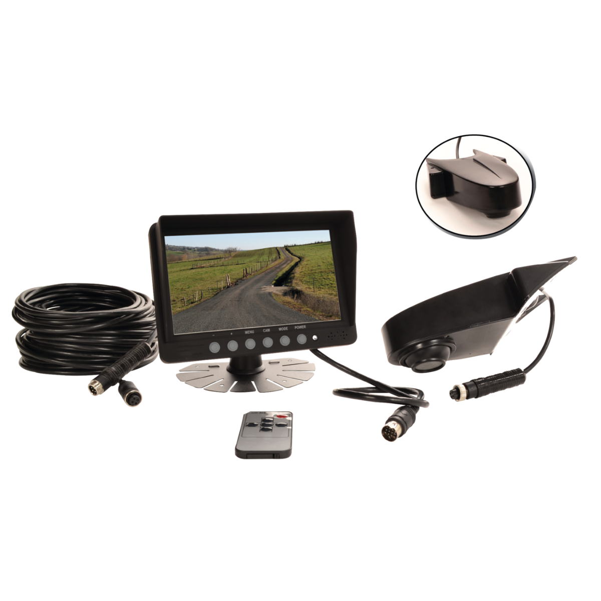 MESTIC MC-220 Rückfahr-Videosystem mit Kastenwagen-Kamera Schwarz MESTIC MC-220 Rueckfahr-Videosystem mit Kastenwagen-Kamera Schwarz - 1520320