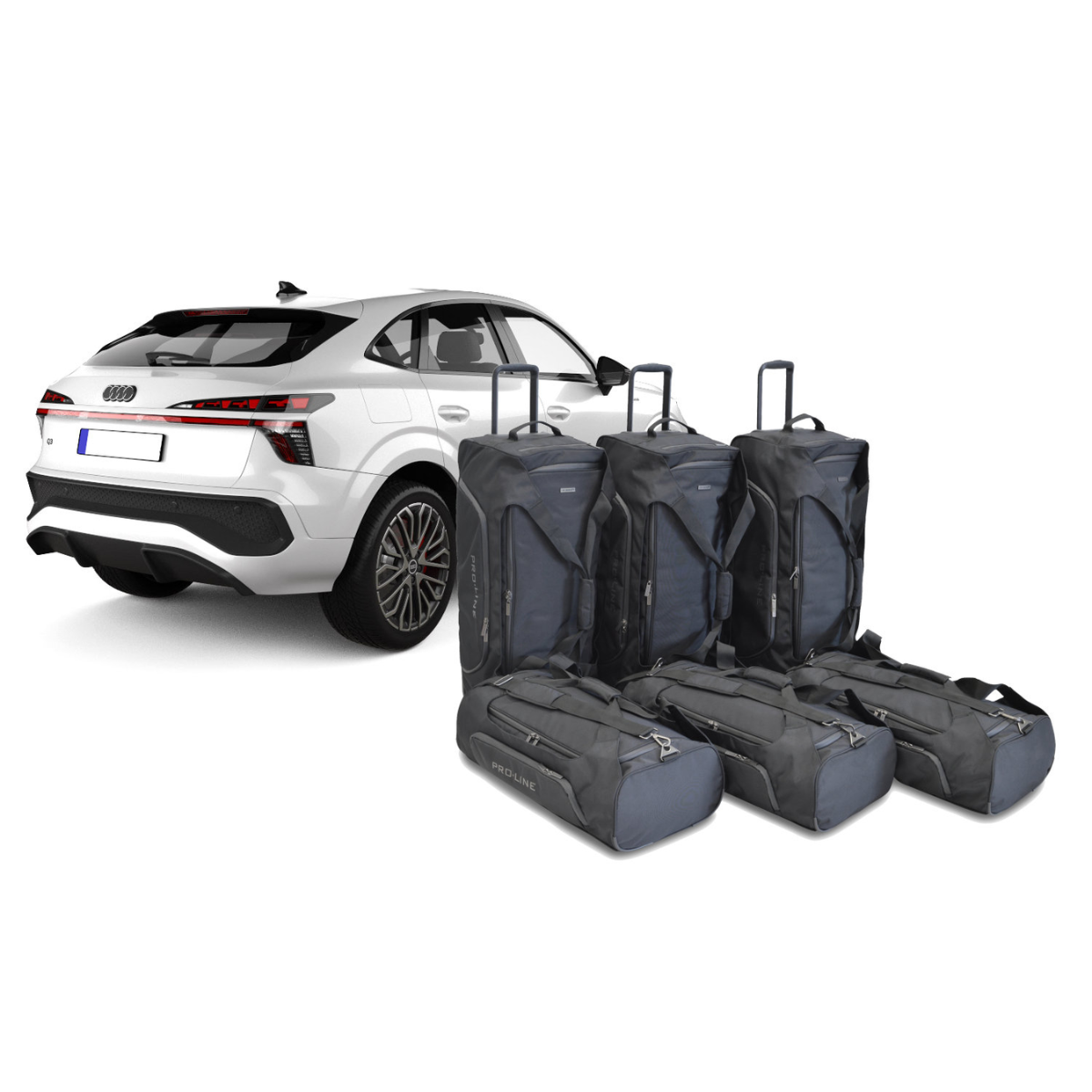 Car Bags Pro-Line A28601SP AUDI Q3 Sportback Bj- 25- Reisetaschen Set- Auf Ihr Auto massgeschneidert- Das Original