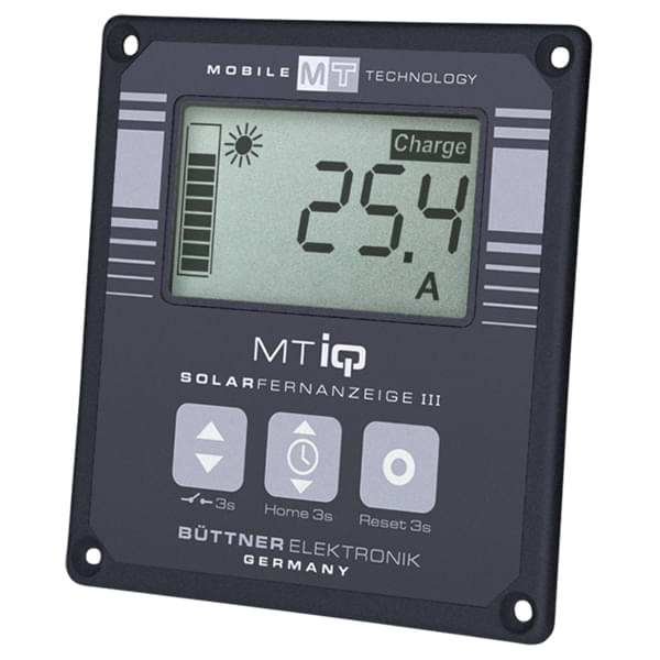 Buettner MT IQ Solar Fernanzeige 3 schwarz