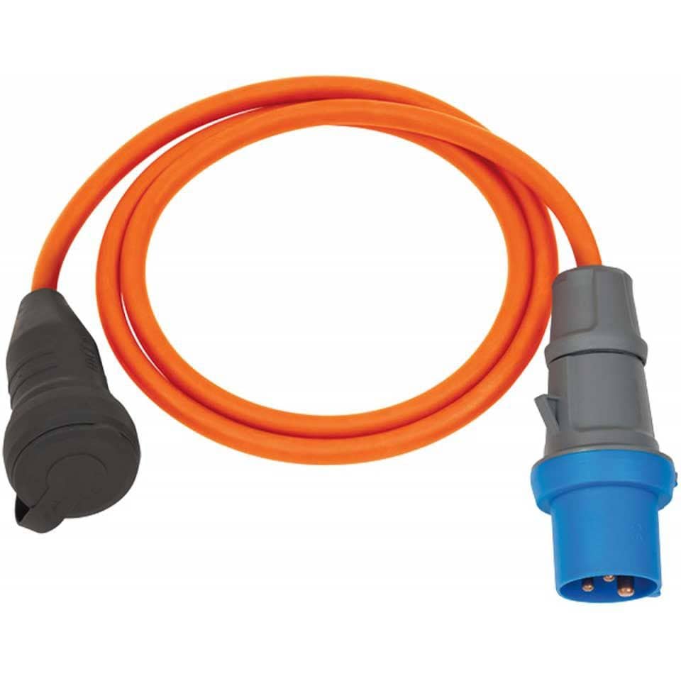 BRENNENSTUHL IP 44 Camping-Adapterkabel Schutzkontakt-Kupplung CEE Stecker 1132920125
