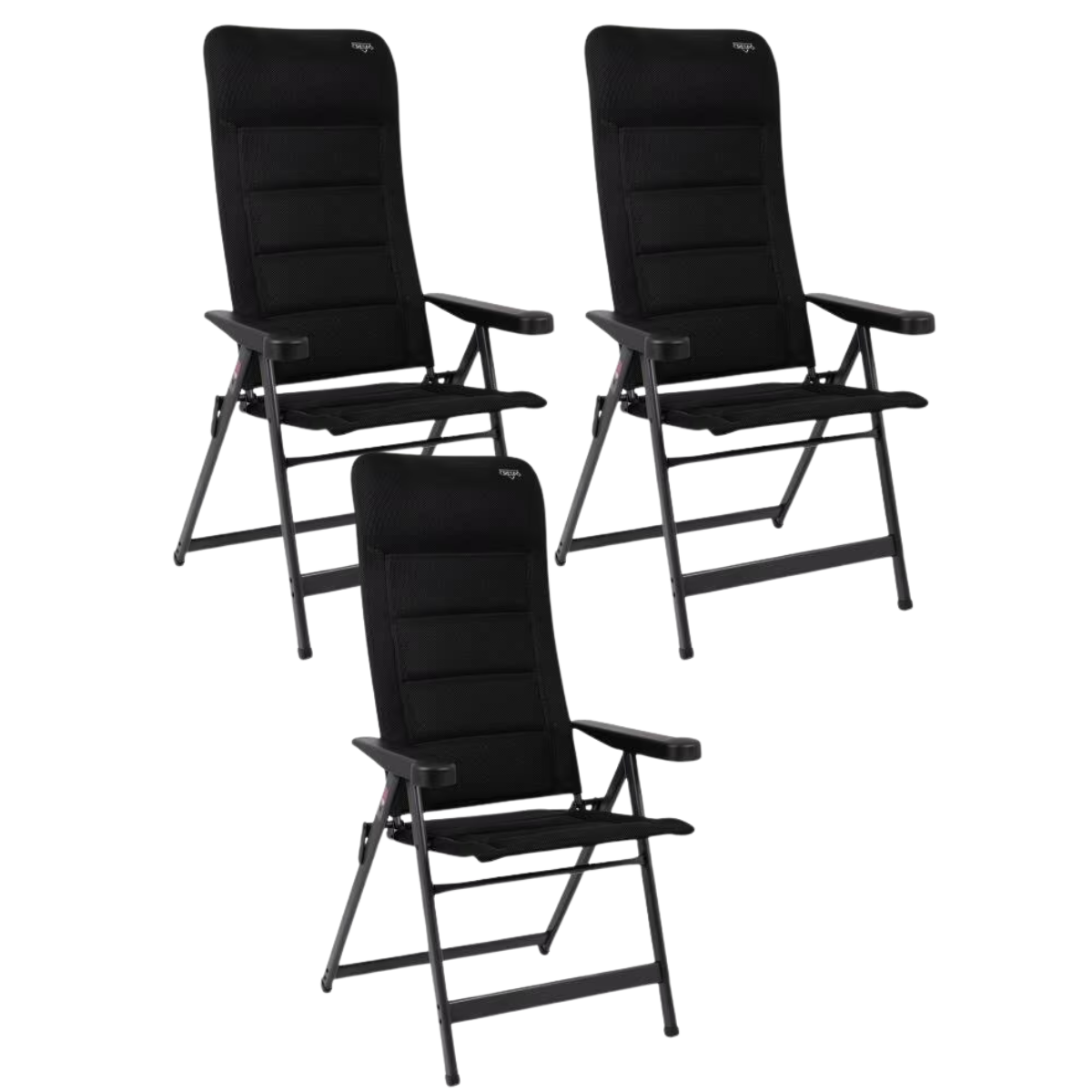 CRESPO Campingstuhl Air Deluxe AP/240-AD schwarz 3er-Set CRESPO Campingstuhl Air Deluxe AP-240-AD schwarz 3er-Set - 1149141