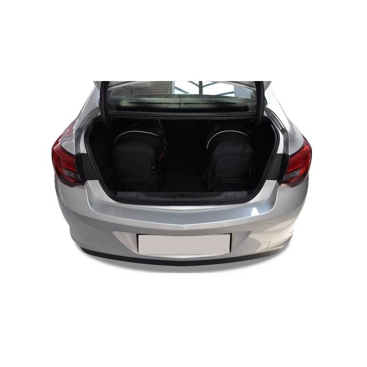 KJUST Kofferraum Taschen Set fuer OPEL ASTRA Limousine Bj. 2012-2019 5er-Set - 7031028