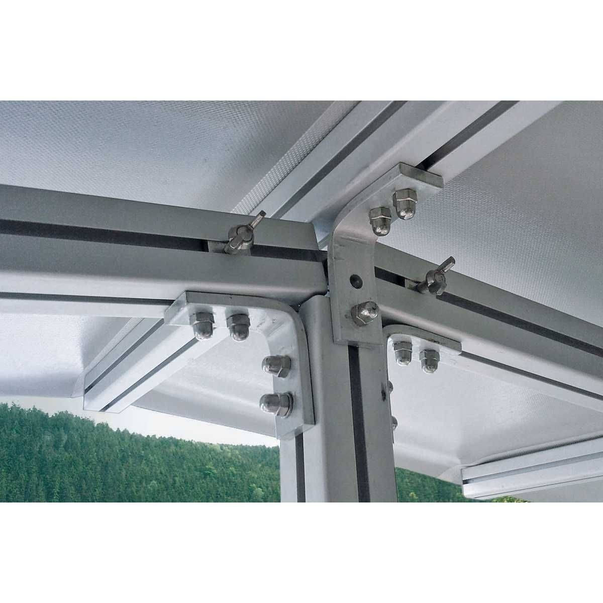 Hahn Zelte Wohnwagen Schutzdach Soelden Double 350-390 cm Gr. 1 - Z00799_01