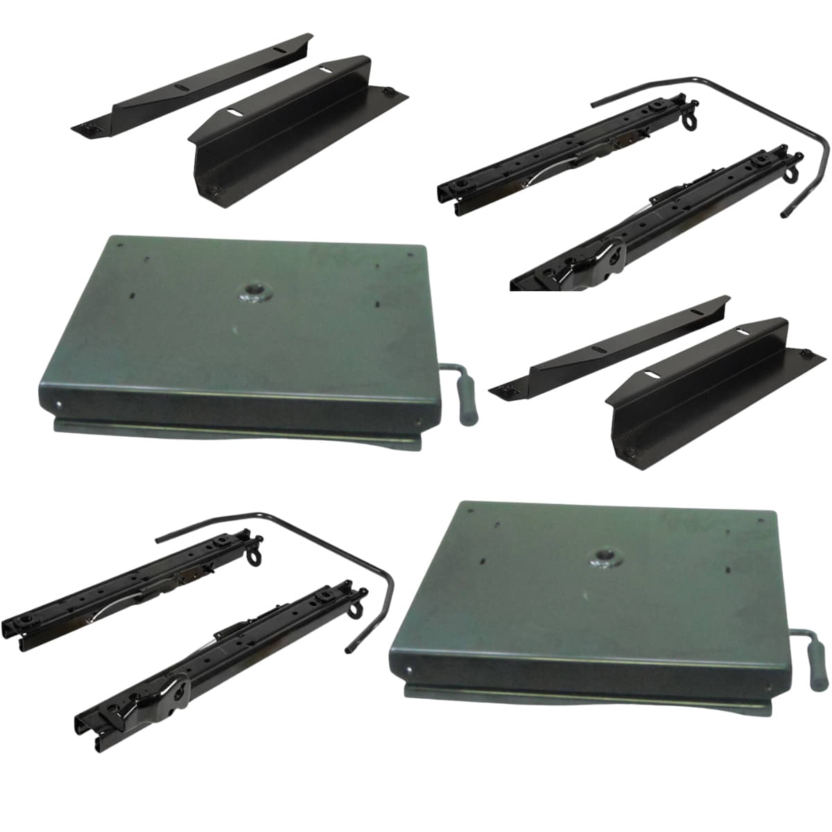 SPORTSCRAFT Drehkonsolen-Set SPORTSCRAFT-Sitz Renault Master ab Bj. 2004 Fahrer- und Beifahrerseite - 3395000 3370089 3370041