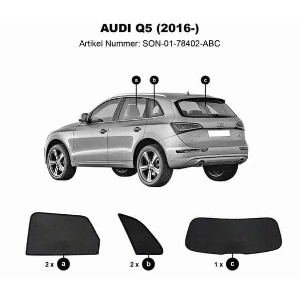 Sonniboy ClimAir Sonnenschutz Audi Q5 FY Bj. 2017-