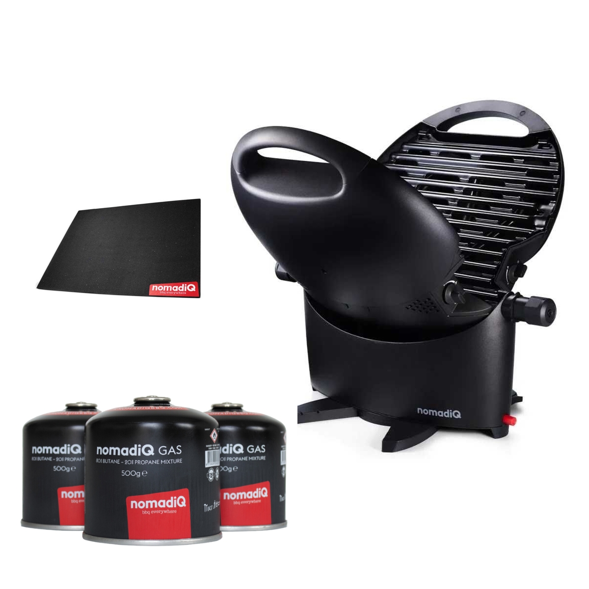 NomadiQ BBQ Gasgrill Starter-Set