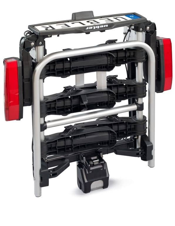 Set UEBLER H31 S DC Fahrradtraeger 18180-DC 3 Raeder 90 Grad faltbar Rueckfahrkontrolle inkl Heckbox - 18180-DC 25080