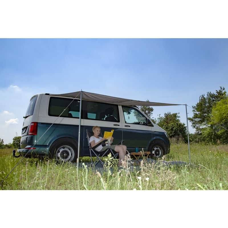 REIMO TENT Sonnenvordach COMO 250 x 240 cm hellgrau - 90021