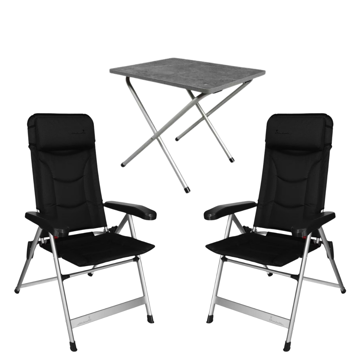 ISABELLA Campingstuhl Loke High Back 2er Set mit Beistelltisch 50 x 40 cm ISABELLA Campingstuhl Loke High Back 2er Set mit Beistelltisch 50 x 40 cm