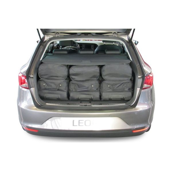 Car Bags S30501S Seat Leon ST Bj- 12-20 Reisetaschen Set- Auf Ihr Auto massgeschneidert- Das Original