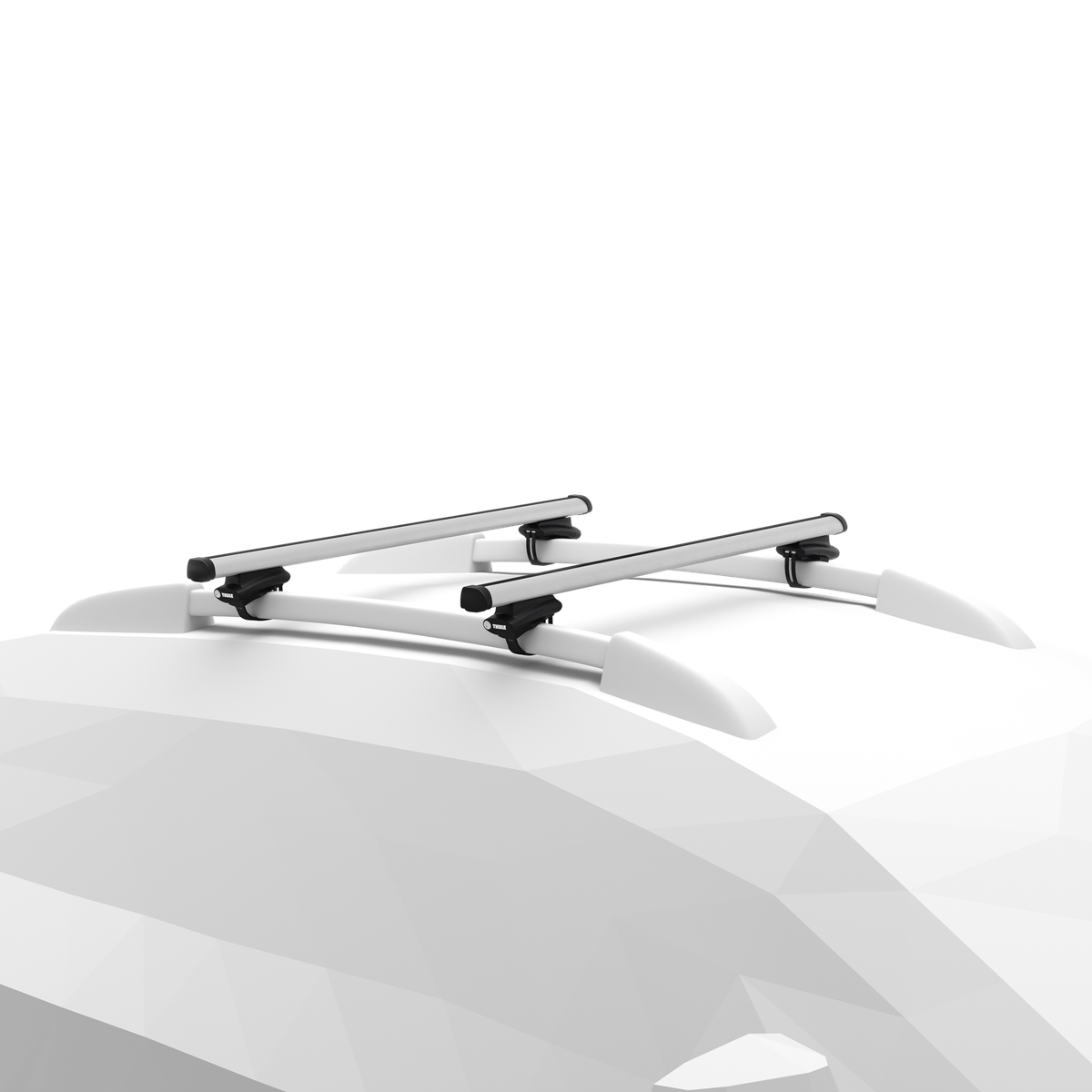 Kompletter THULE Dachtraeger mit ProBar Evo Aluschienenprofilen