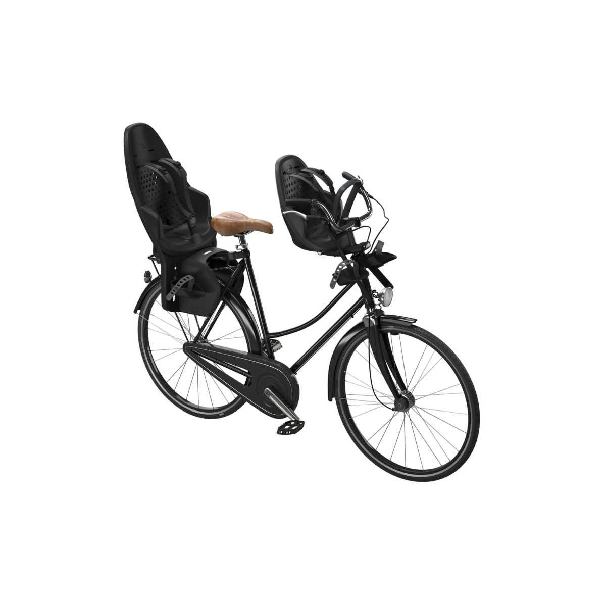 THULE Yepp 2 Maxi Fahrradkindersitz Gepaecktraeger Black - 12021201