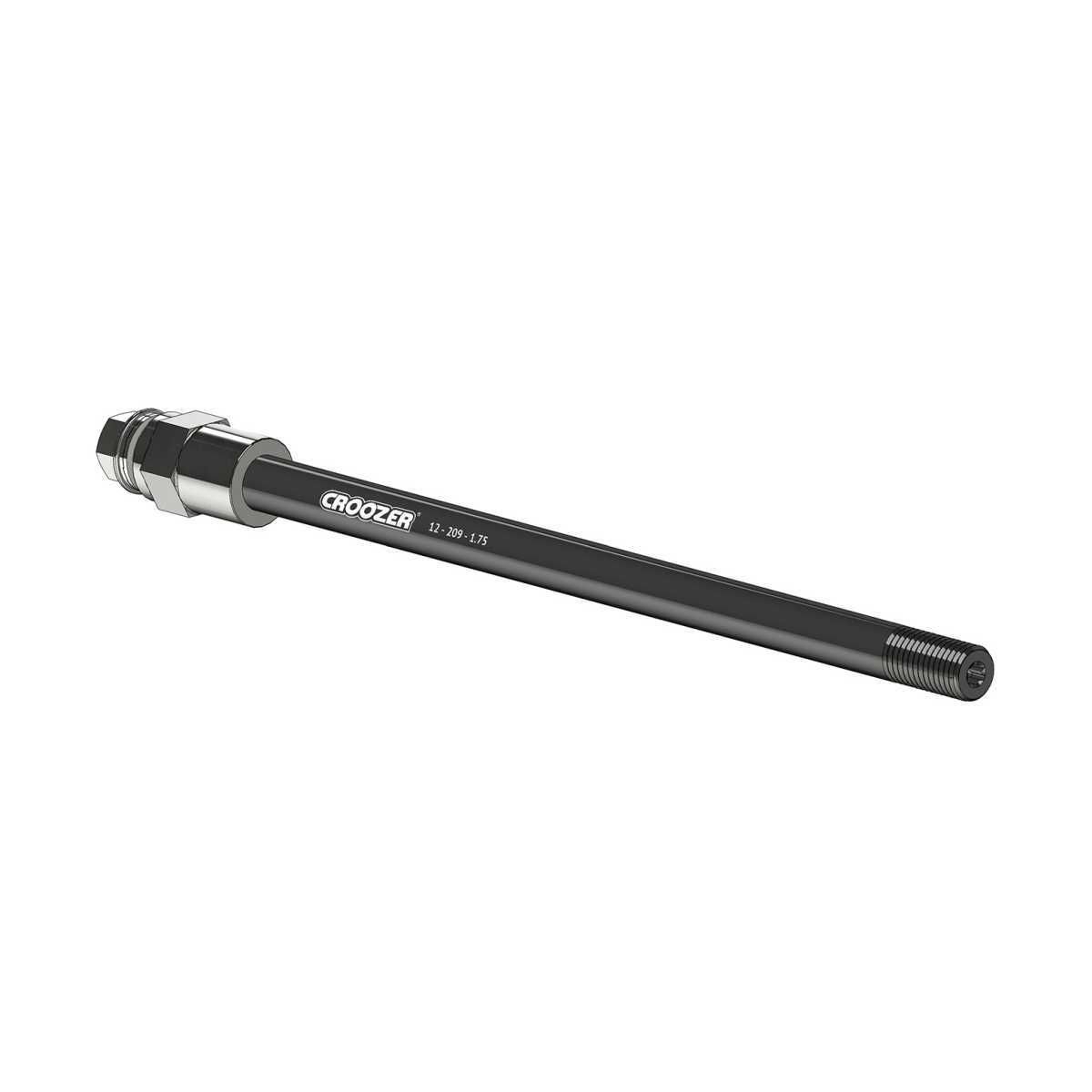 CROOZER Steckachsadapter Gewindesteigung 1.75 - Laenge 203-209 mm- Adapterkopf - 122531118