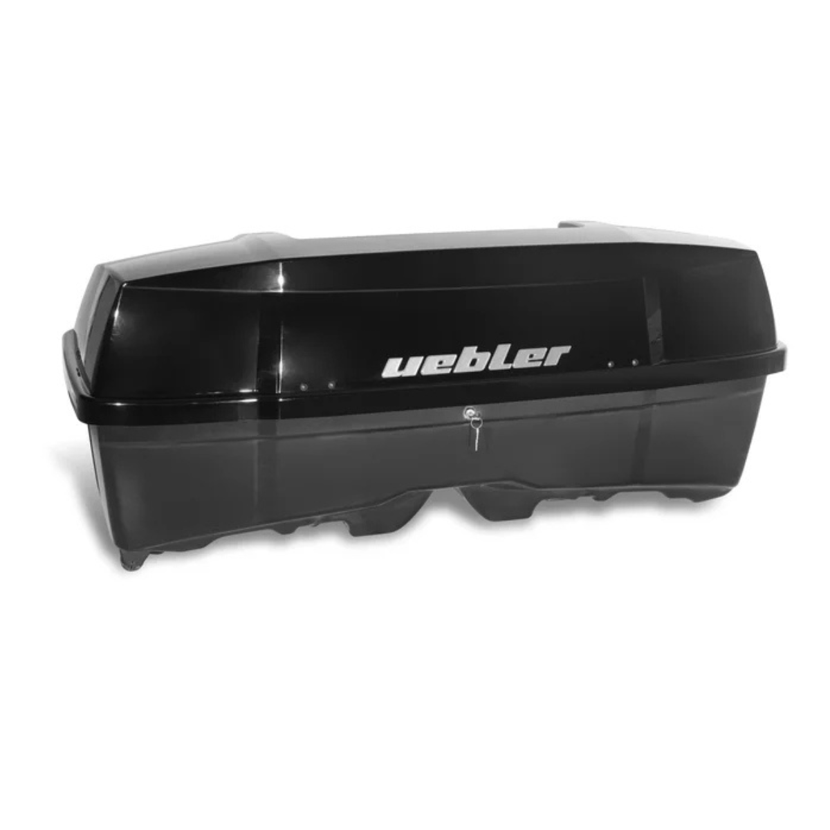 UEBLER Heckbox B1 300 Liter fuer Kupplungstraeger 25081 Deckel schwarz matt