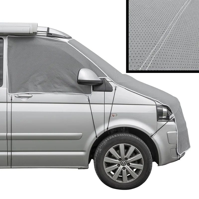 ProPlus Frontscheiben-Abdeckung -Vlies- fuer Volkswagen T5 und T6 – Thermo-Aussenabdeckung 610682V05