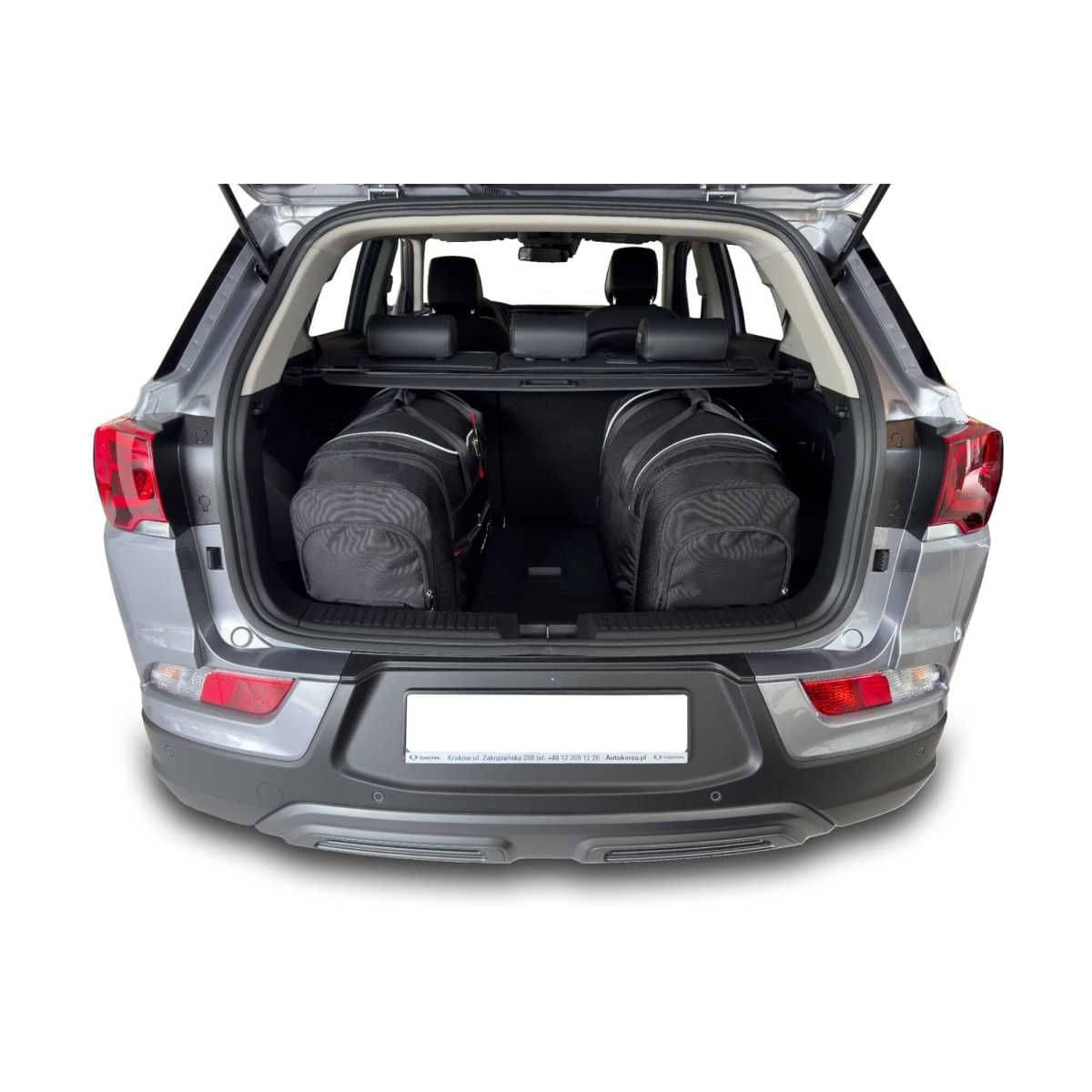 KJUST Kofferraum Taschen Set fuer SSANGYONG KORANDO ab Bj. 2019 4er-Set - 7008003