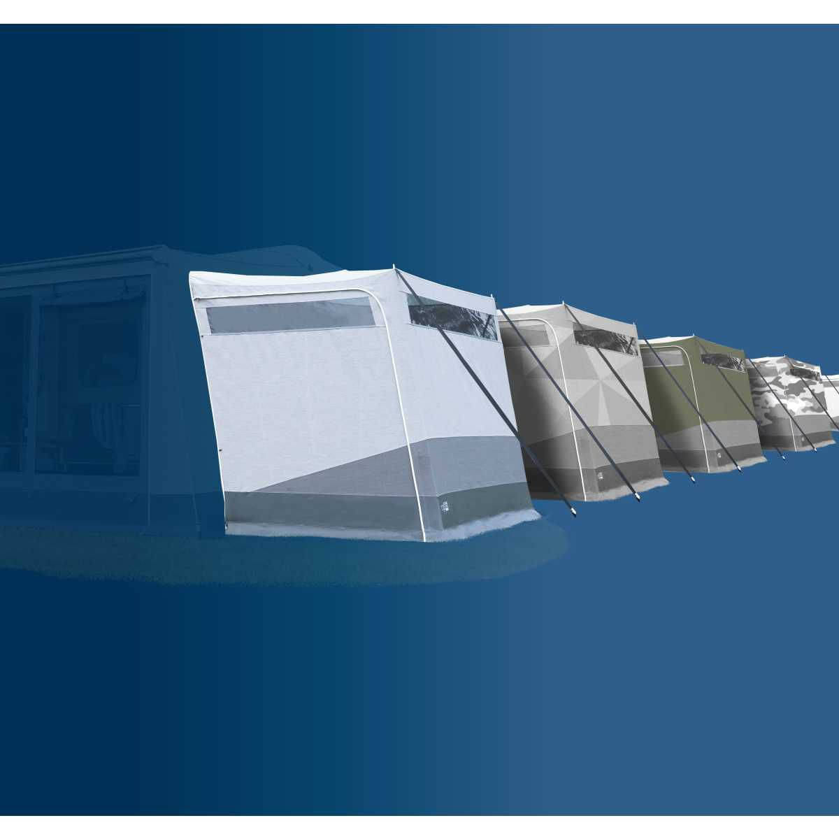 WIGO Anbauzelt BUDDY PLUS Modul 212 x 143 cm - 6656