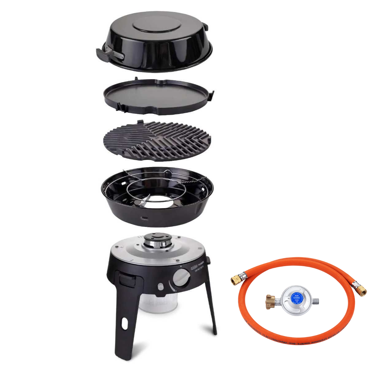 CADAC Safari Chef 30 LP Deluxe 50 mbar inkl. Universalregler 50 mbar - 6545C-10-DE 8520