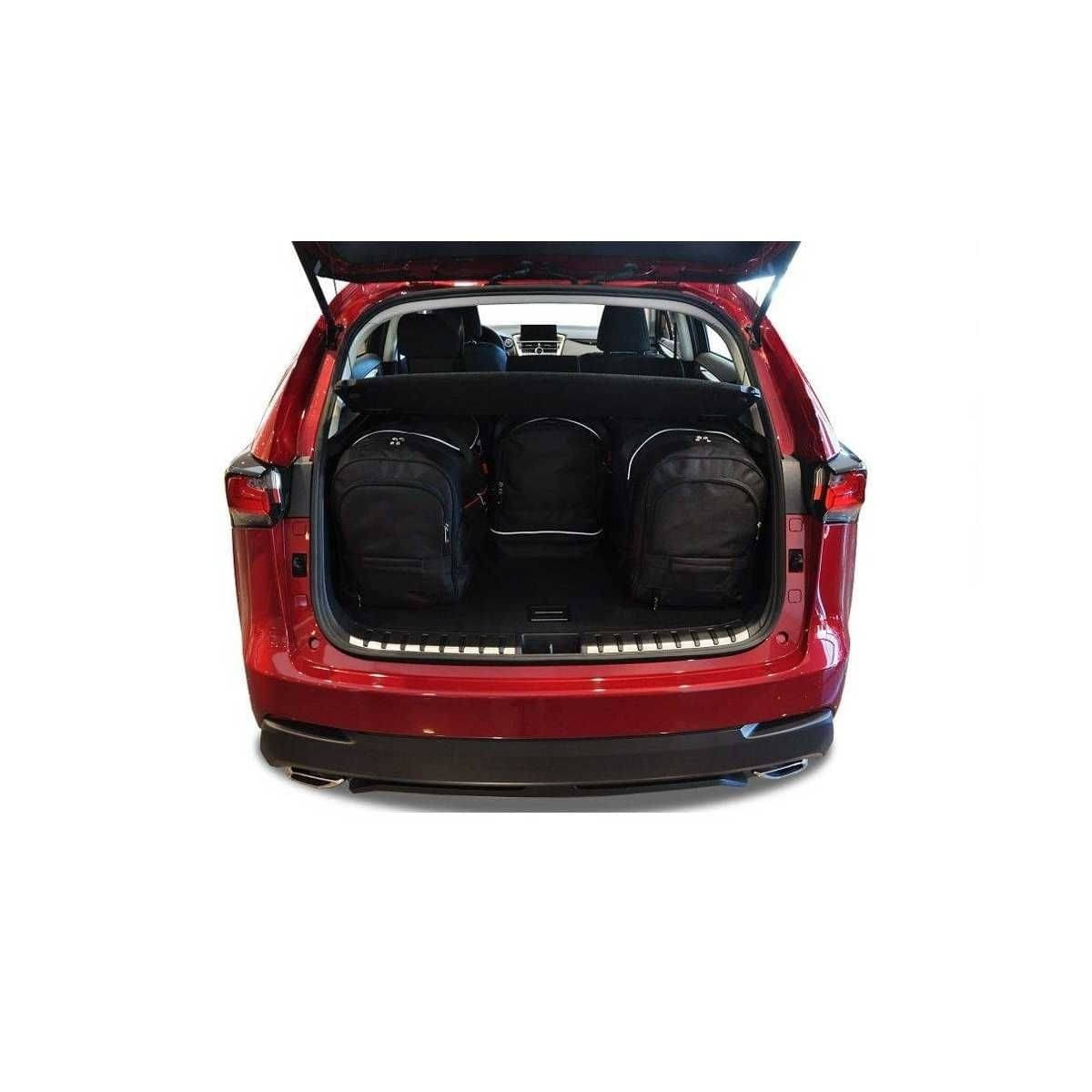 KJUST Kofferraum Taschen Set fuer LEXUS NX Bj. 2014-2021 4er-Set - 7025006