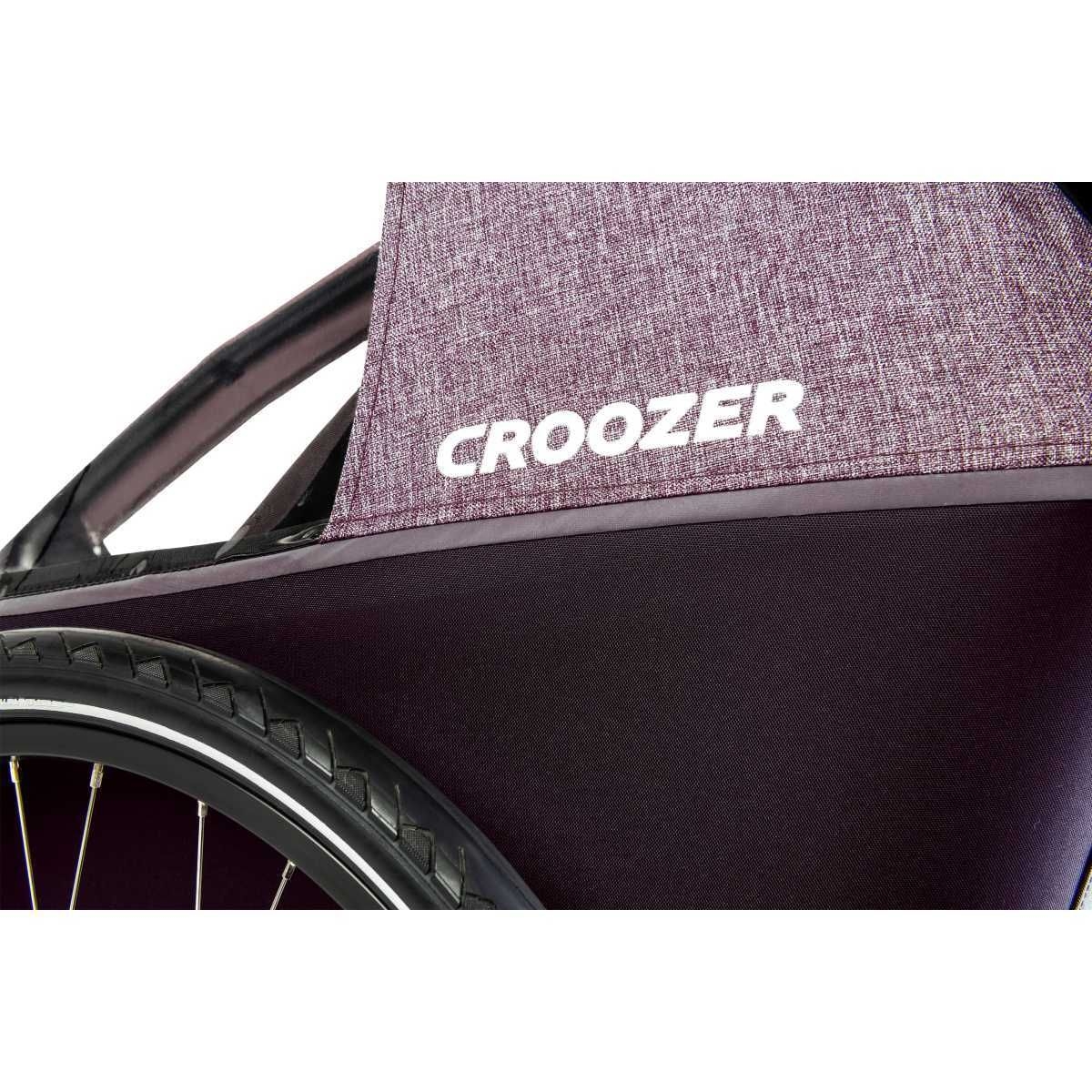 CROOZER Kinderfahrradanhaenger Kid Vaaya 2 2in1-Set Blossom Red - 121001322