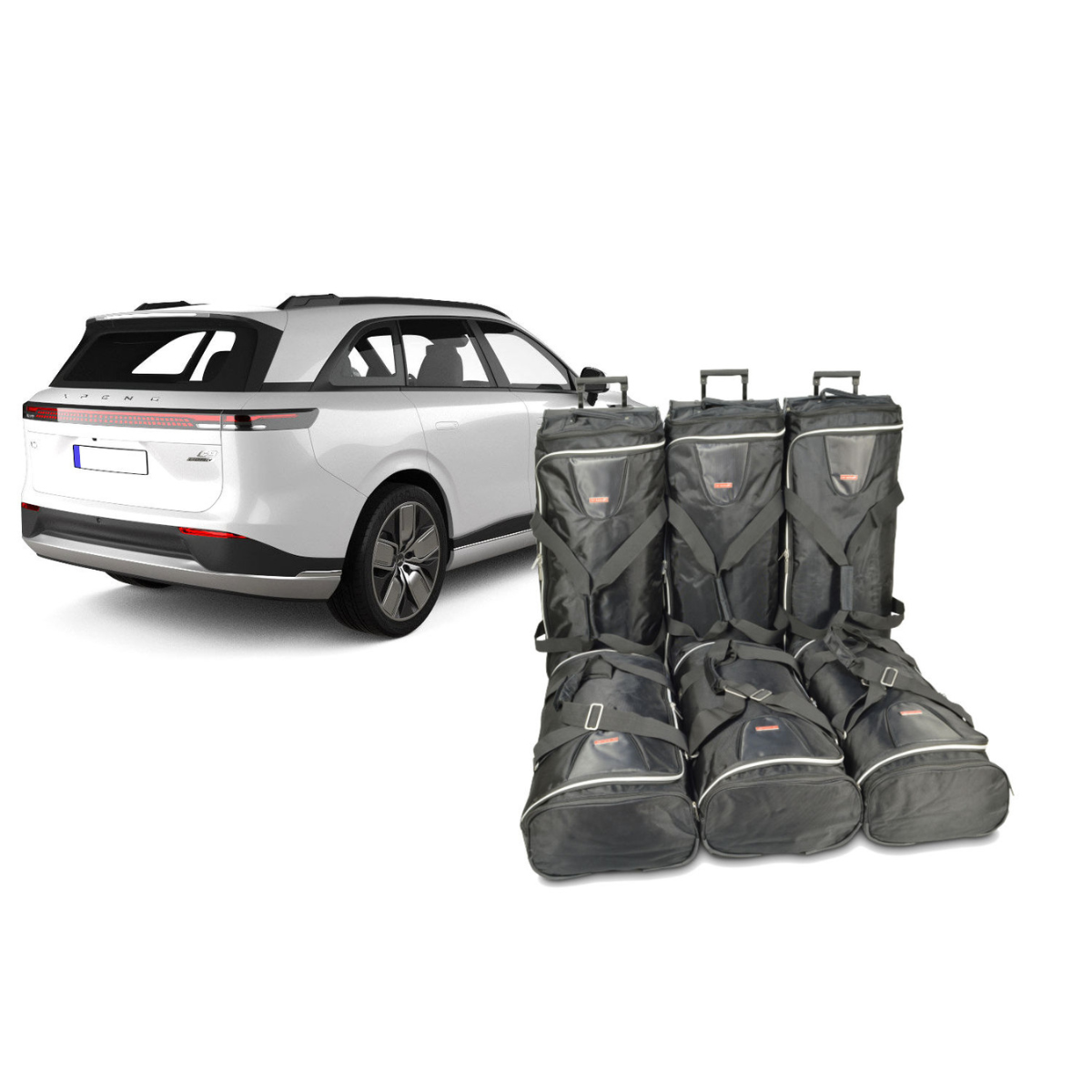 Car Bags X10201S XPENG G9 SUV Bj- 22- Reisetaschen Set- Auf Ihr Auto massgeschneidert- Das Original