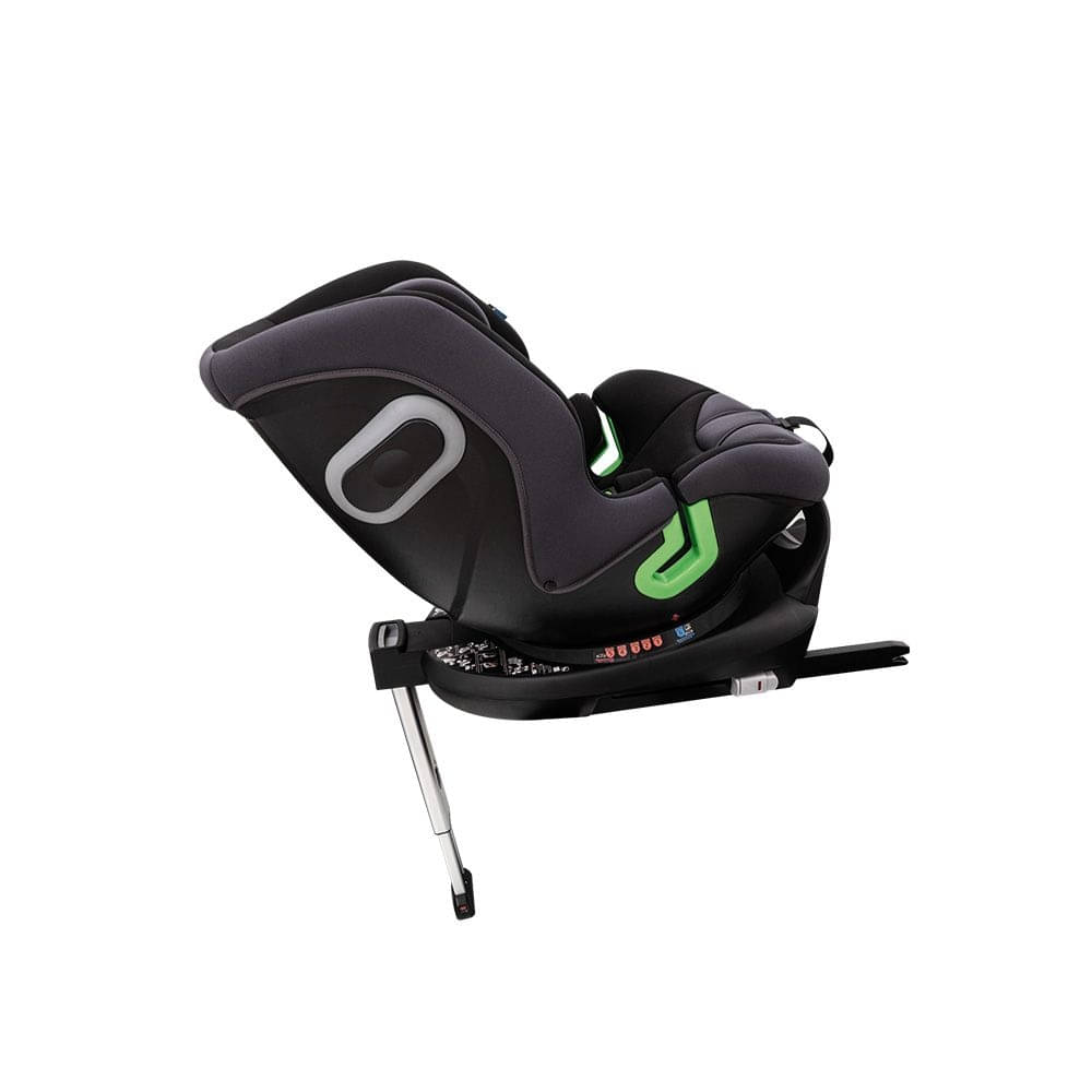 PETEX Kindersitz Babyschale mit Basisstation KING R129 Grau - 44442018