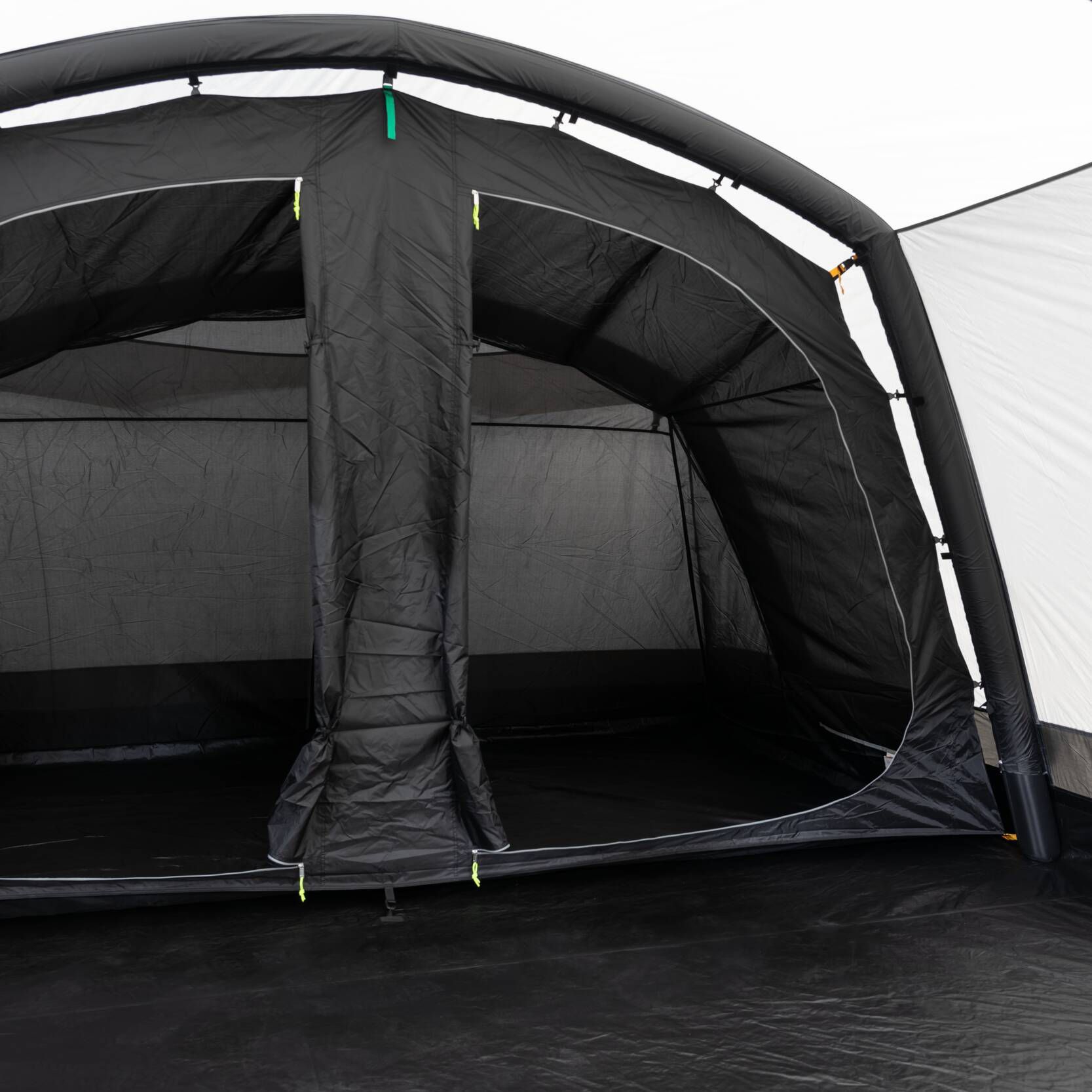 Kampa Hayling 6 AIR aufblasbares Campingzelt fuer 6 Personen