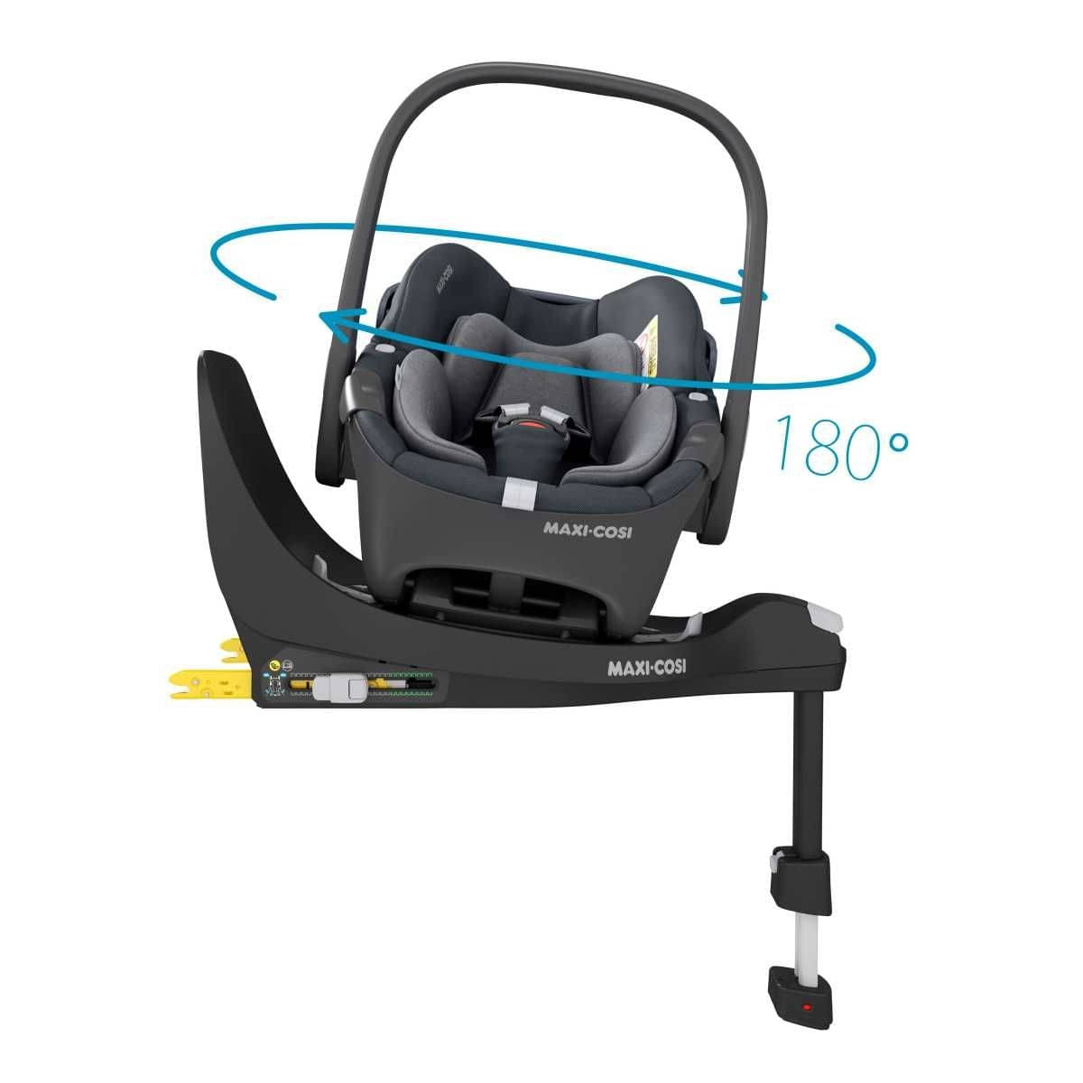 MAXI-COSI Kindersitz Babyschale PEBBLE 360 Essential Graphite - 8044750110