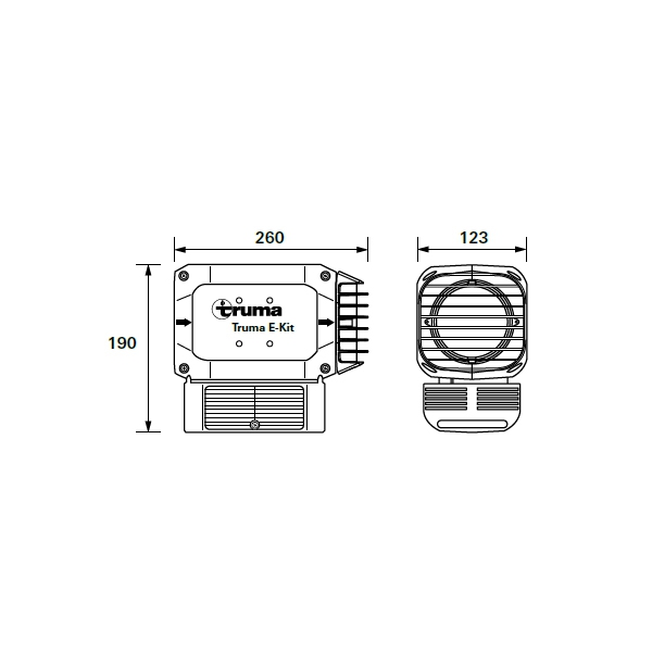 Truma Elektroheizung E-Kit fuer VarioHeat 39200-01