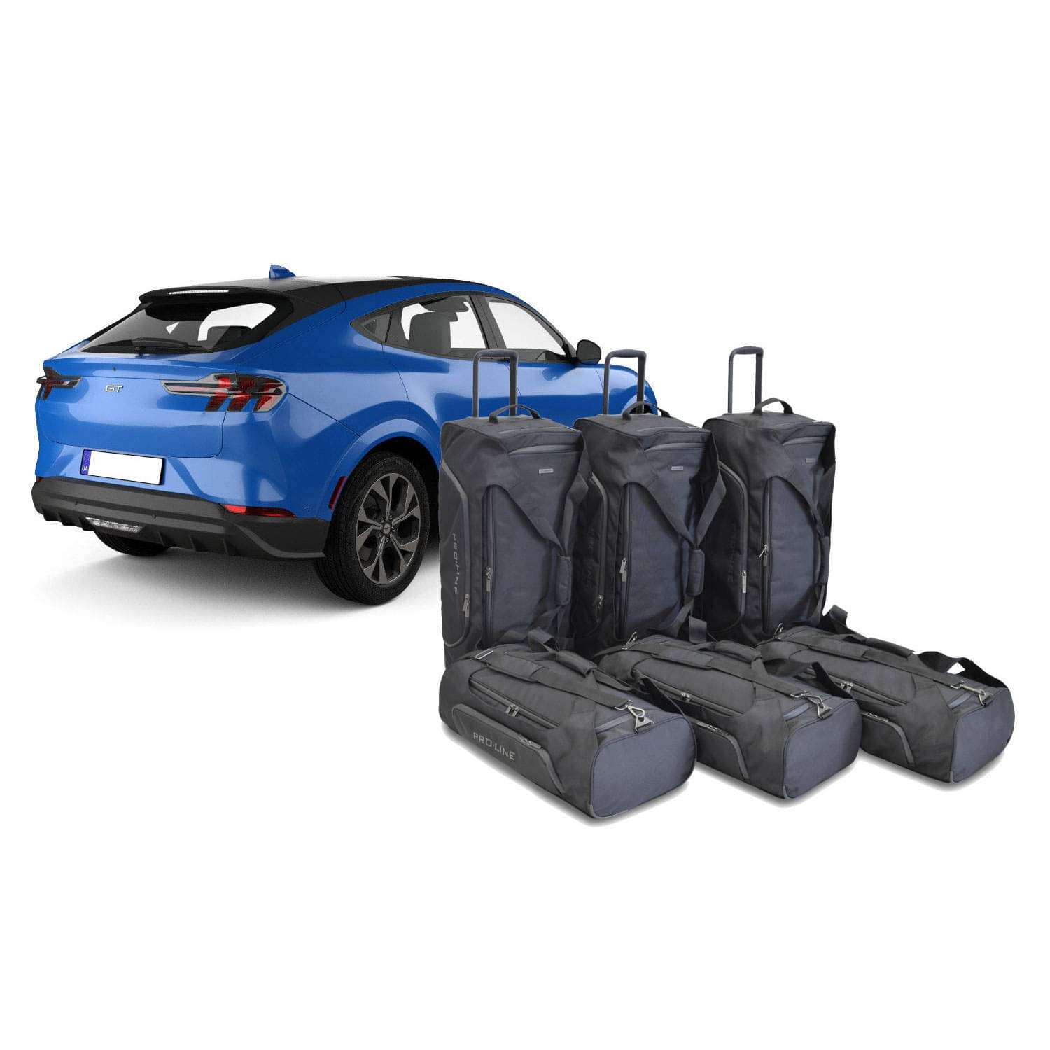 Car Bags Pro-Line F11901SP Ford Mustang Mach-E Bj- 20- Reisetaschen Set- Auf Ihr Auto massgeschneidert- Das Original