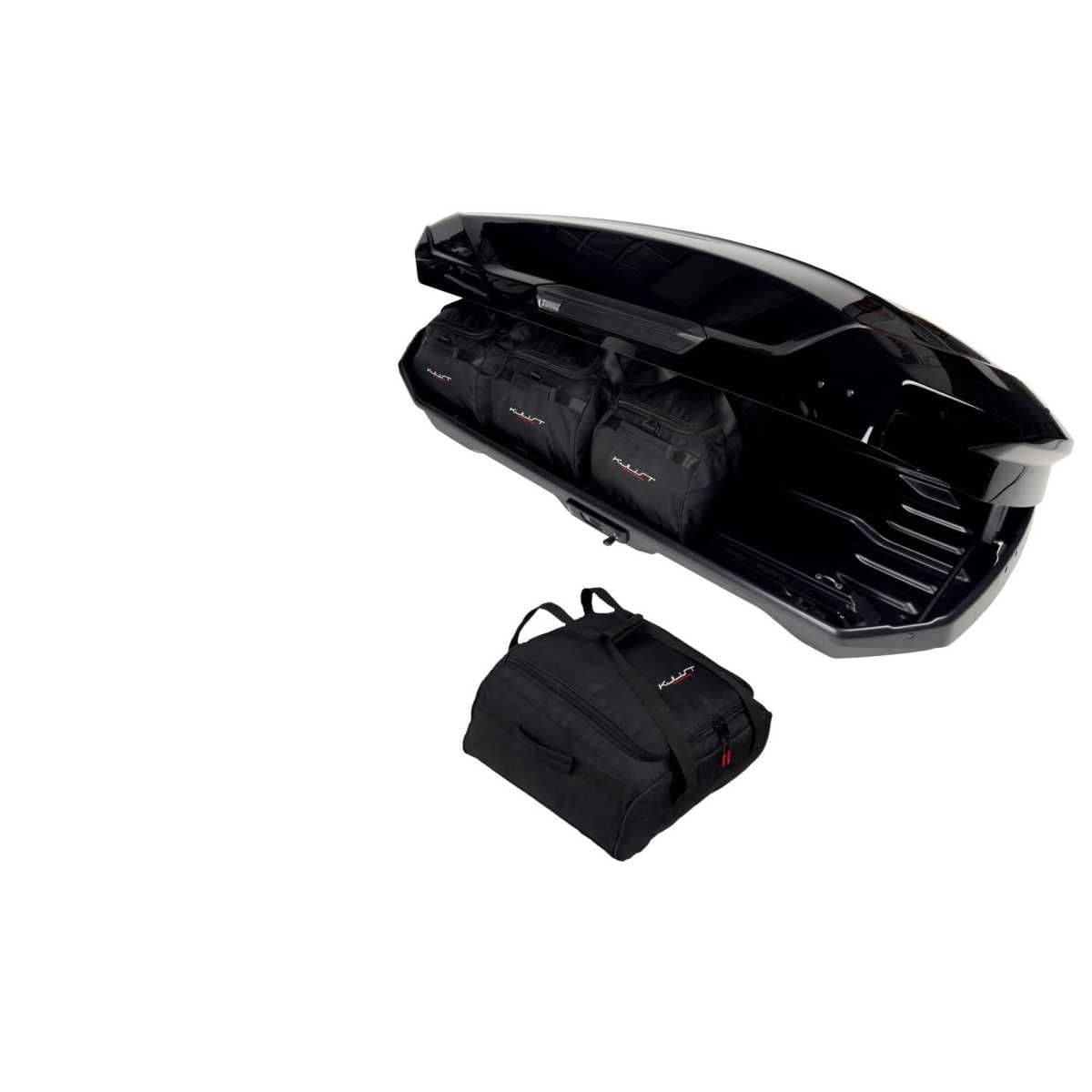 KJUST Dachboxen Taschen Set fuer Dachbox THULE MOTION 3 L 4er-Set - 13168