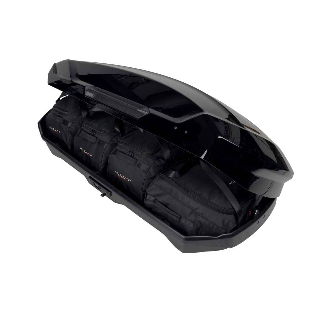 KJUST Dachboxen Taschen Set fuer Dachbox THULE MOTION 3 M 4er-Set - 13167